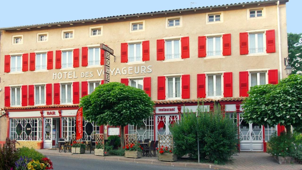 Logis Hotel Restaurant Des Voyageurs Saint-Paulien Eksteriør bilde